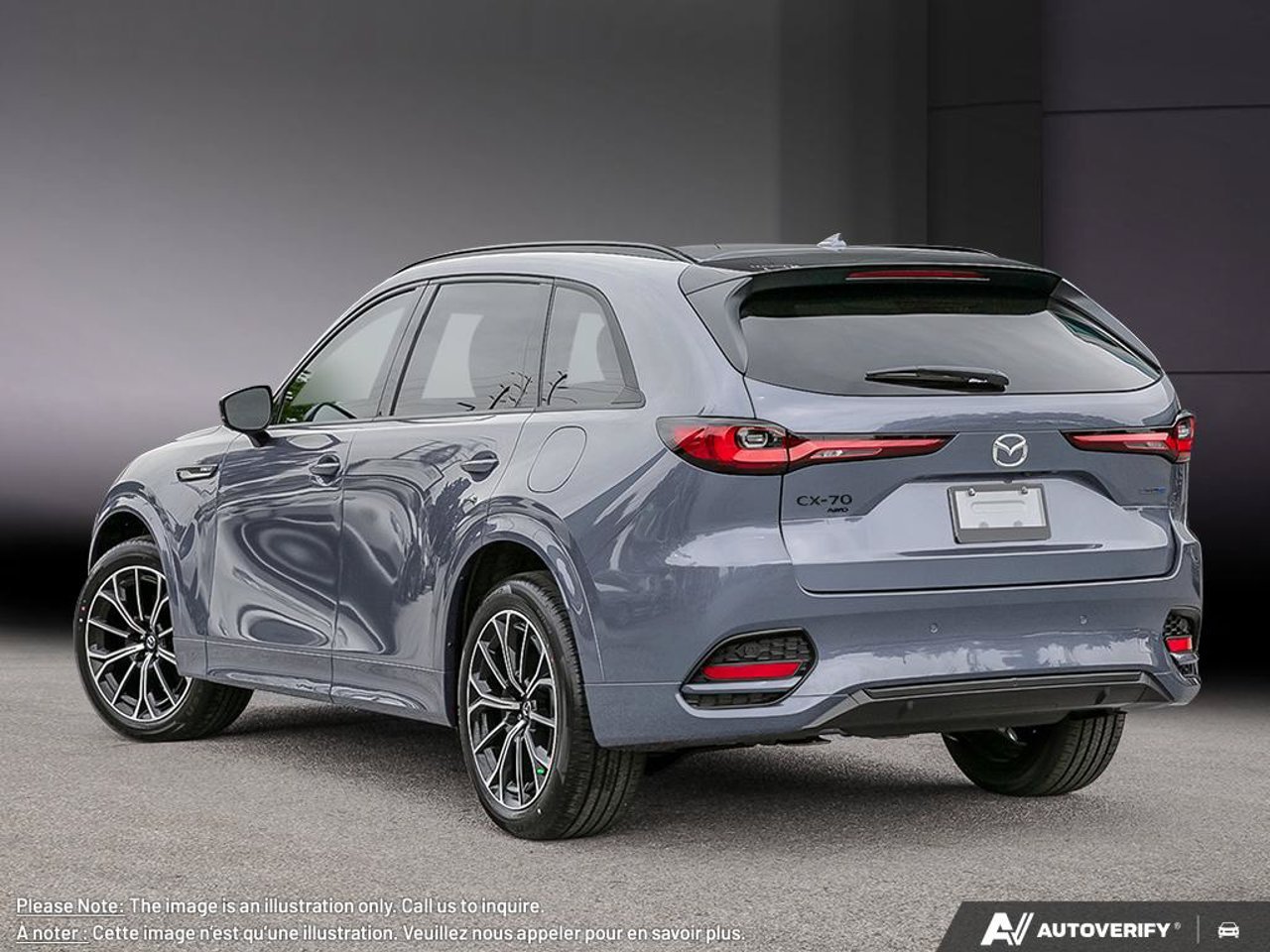 2026 Mazda CX-70 PHEV JM3KJDHA0T1214860 Polymetal Grey Metallic Mirabel - photo #3