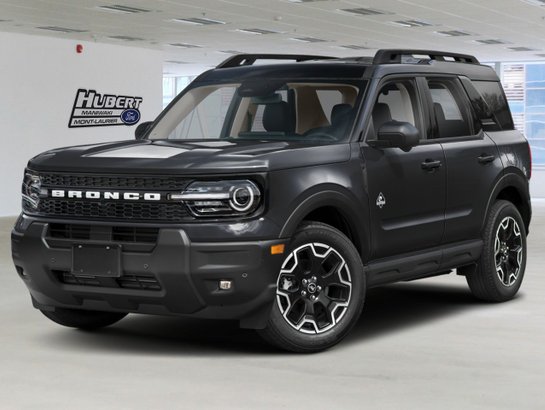 2026 Ford Bronco Sport Outer Banks 4x4 Shadow Black