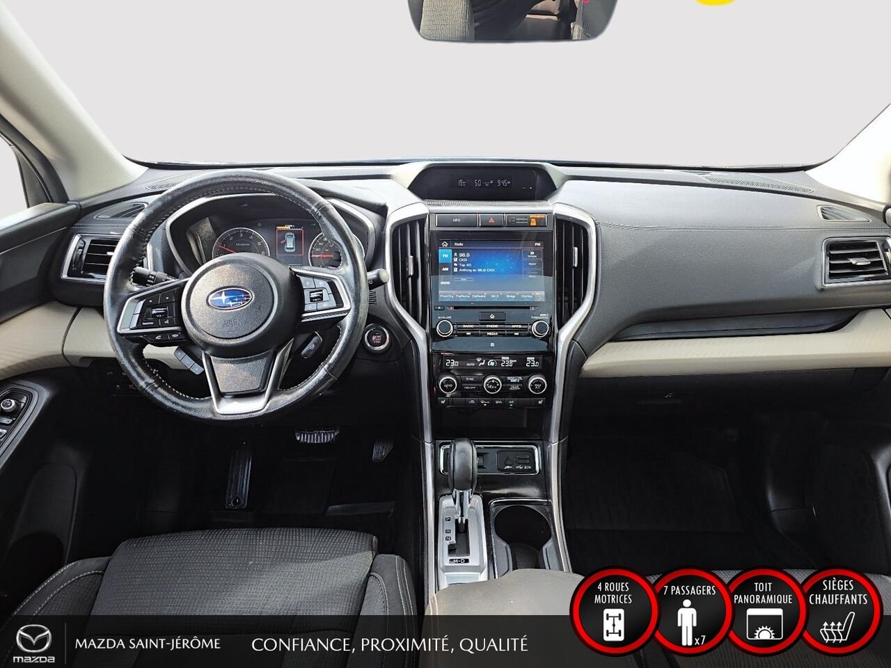 Subaru Ascent TOURING 8 PLACES | TOIT PANORAMIQUE | AWD | 2022 Gris Saint-Jérôme - photo #22