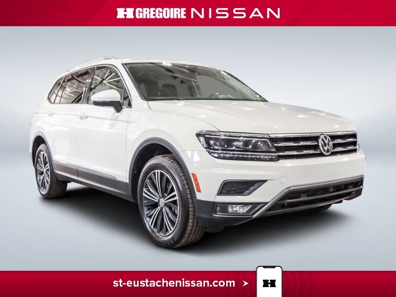 2021 Volkswagen Tiguan White Laval - photo #0