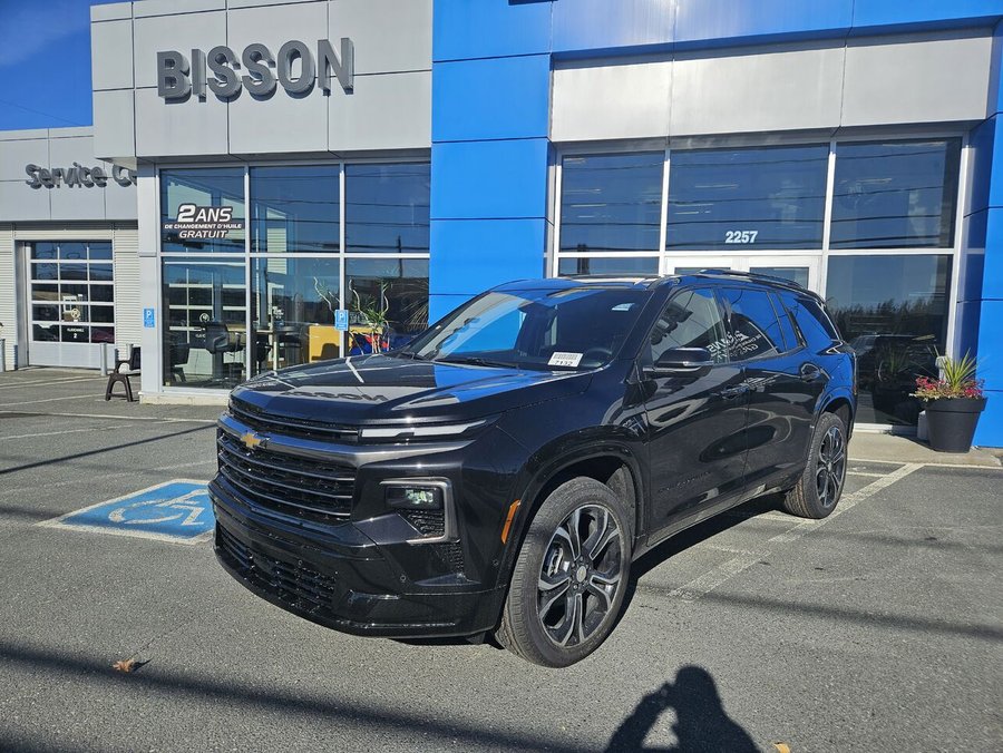 2027 Chevrolet Traverse High Country 4 portes TI Mosaic Black Metallic