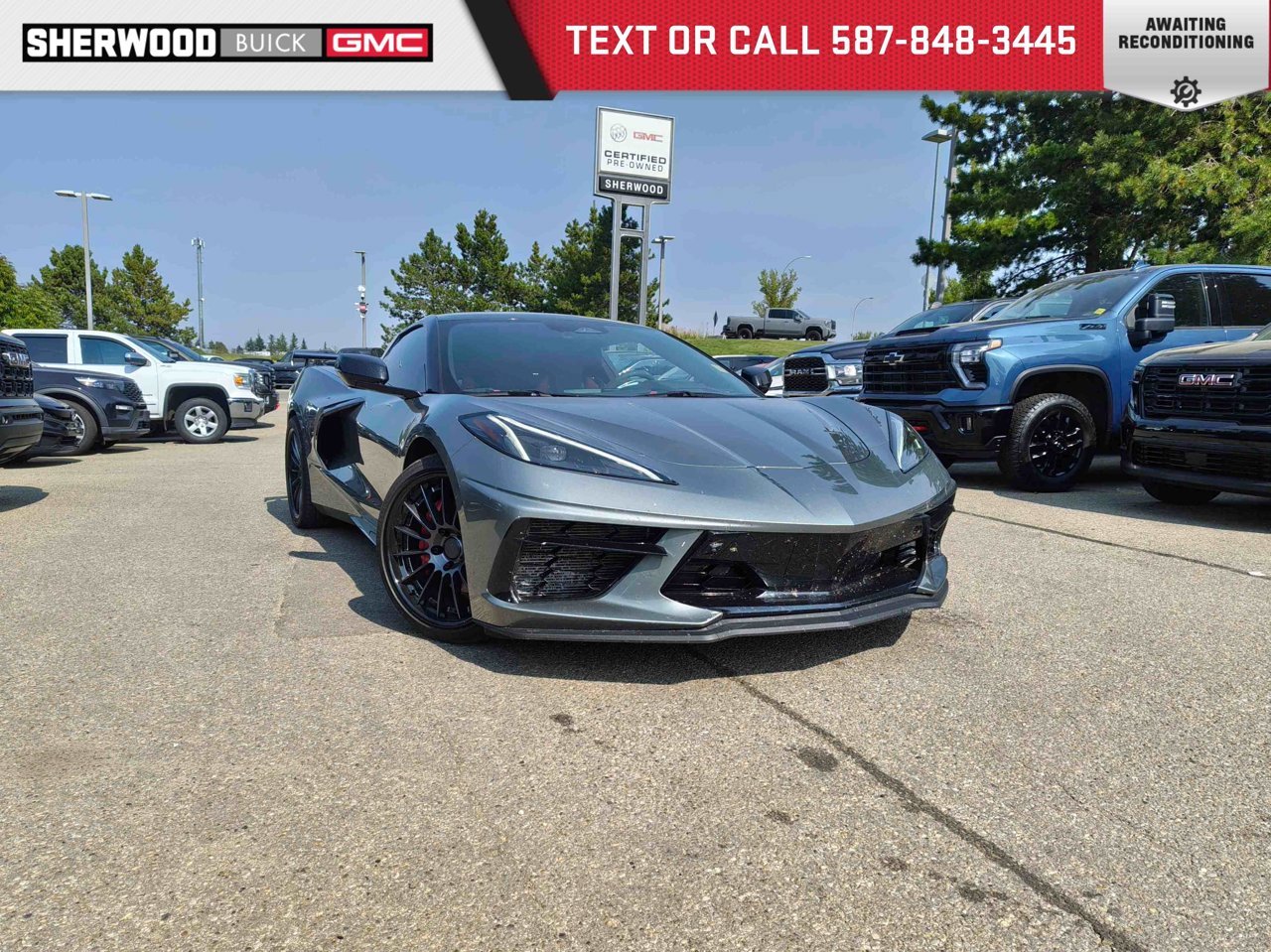 2024 Chevrolet Corvette 2dr Stingray Conv w/2LT Hypersonic Gray Metallic Sherwood Park - photo #0