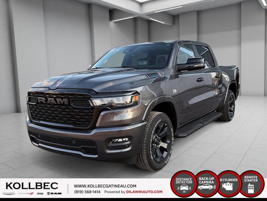 RAM 1500 Big Horn cabine d'équipe 4x4 caisse de 5 pi 7 po 2026 Cristal granit métallisé