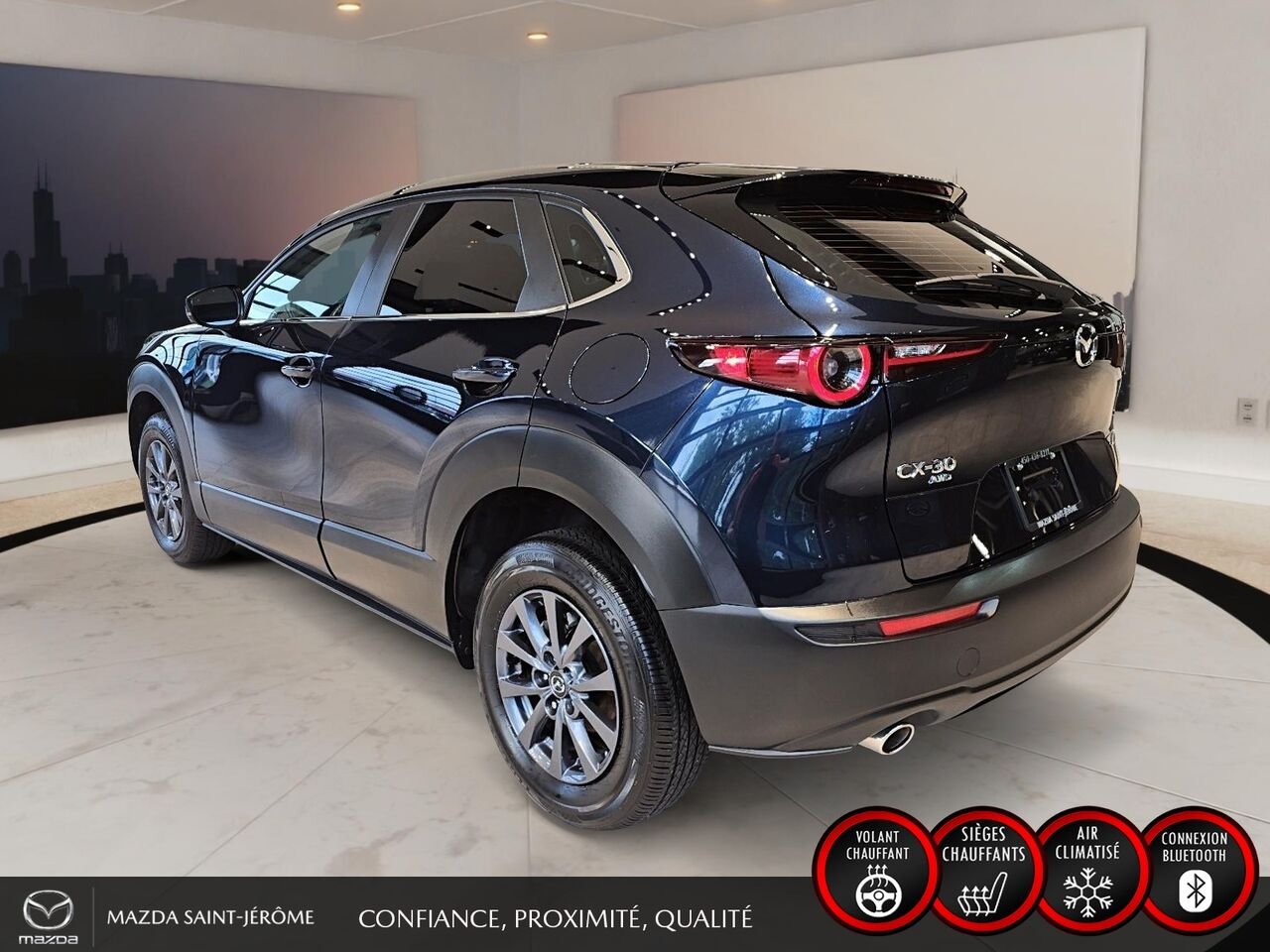 Mazda CX-30 GX TI 2025 Gris Saint-Jérôme - photo #9