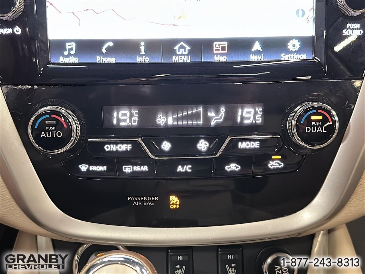 Nissan Murano Traction intégrale 4 portes SL | 26-0881B 2015 Blanc Granby - photo #17