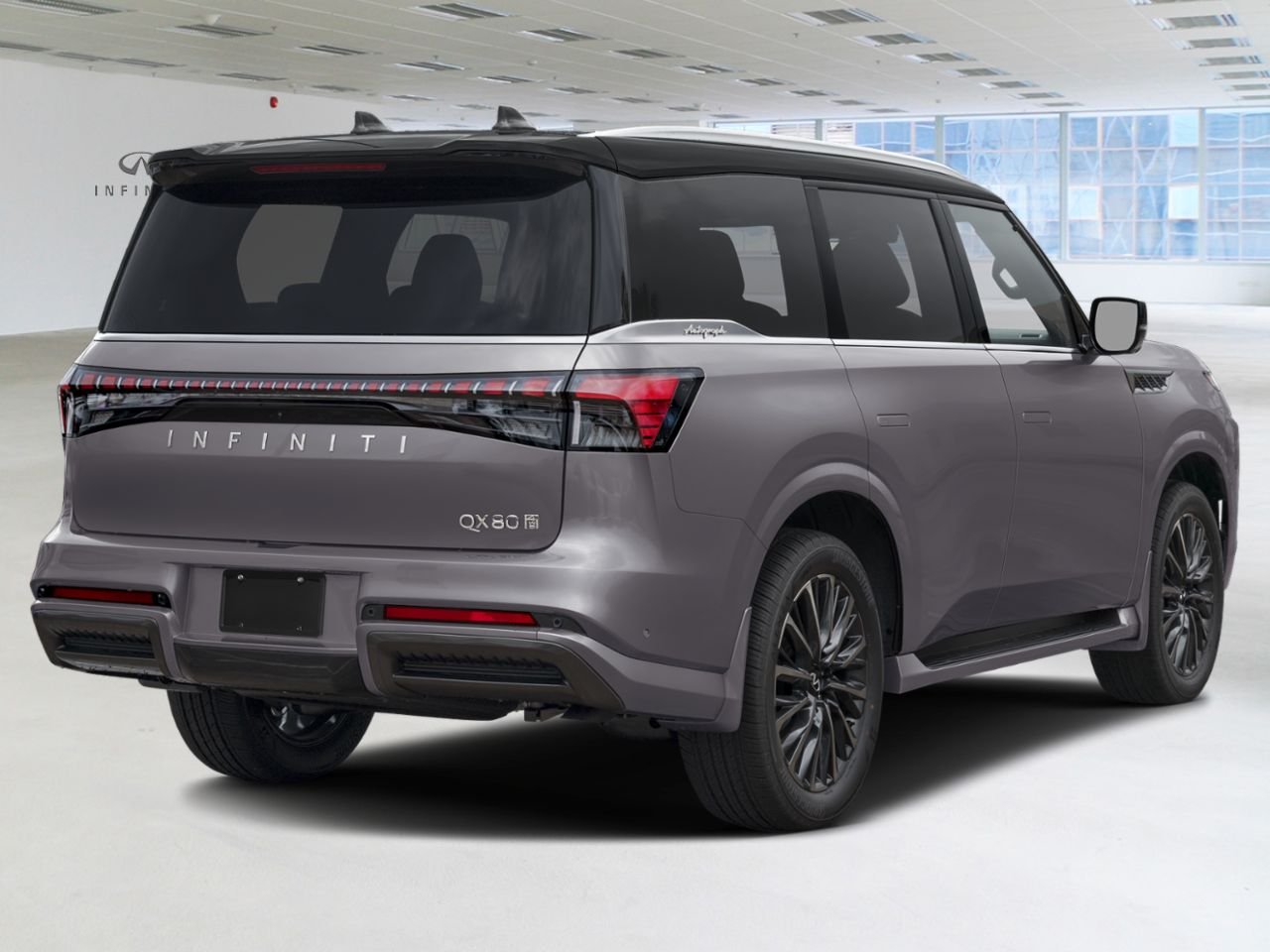 INFINITI QX80 2027 Gris anthracite/Noir obsidienne Saint-Basile-le-Grand - photo #1