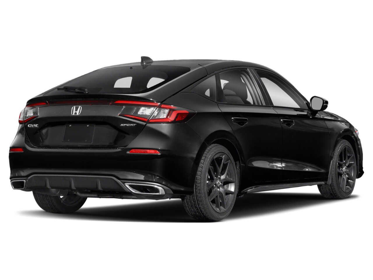 Honda Civic Hayon Sport 2023 Noir cristal nacré Saint-Eustache - photo #2