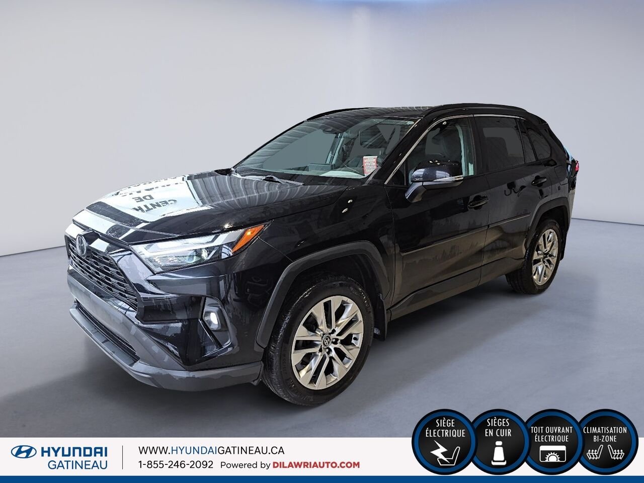 2023 Toyota RAV4 Black Gatineau - photo #0