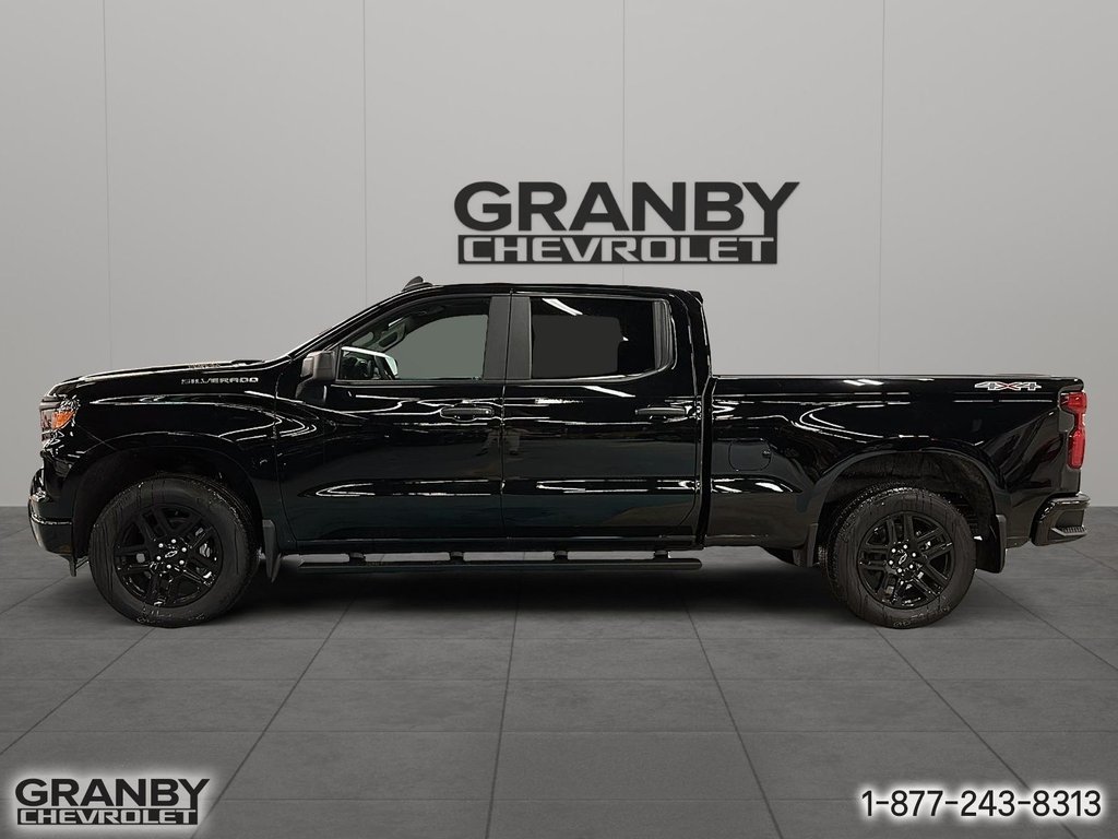 CHEVROLET Silverado 1500 K1500 SILVERADO CREW CAB CUSTOM STD/BOX (1CX) | B26-0627 2026 Noir Granby - photo #7
