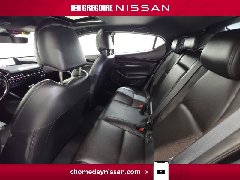 Mazda 3 CH7343 | GT * AWD * Mag * Toit * Cuir * Carplay 2023 Gris Laval - photo #27