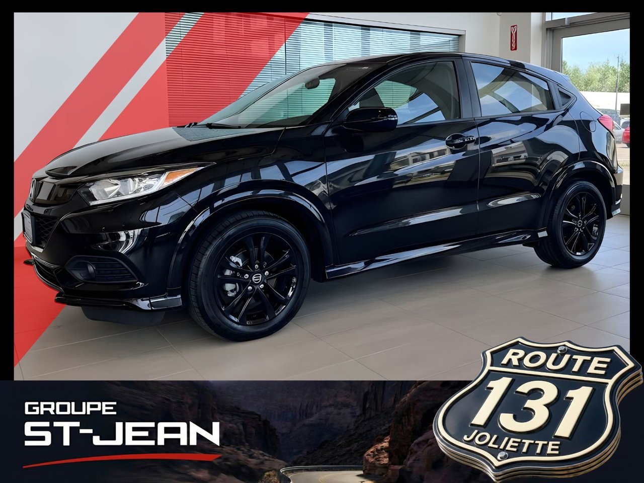 2021 Honda HR-V Black Notre-Dame-des-Prairies - photo #0
