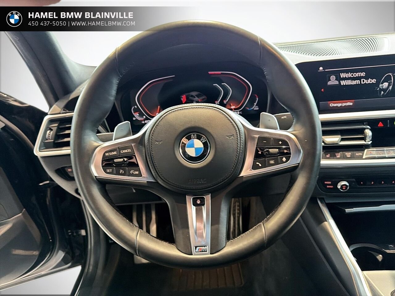 2019 BMW Série 3 330i xDrive berline Black Blainville - photo #11
