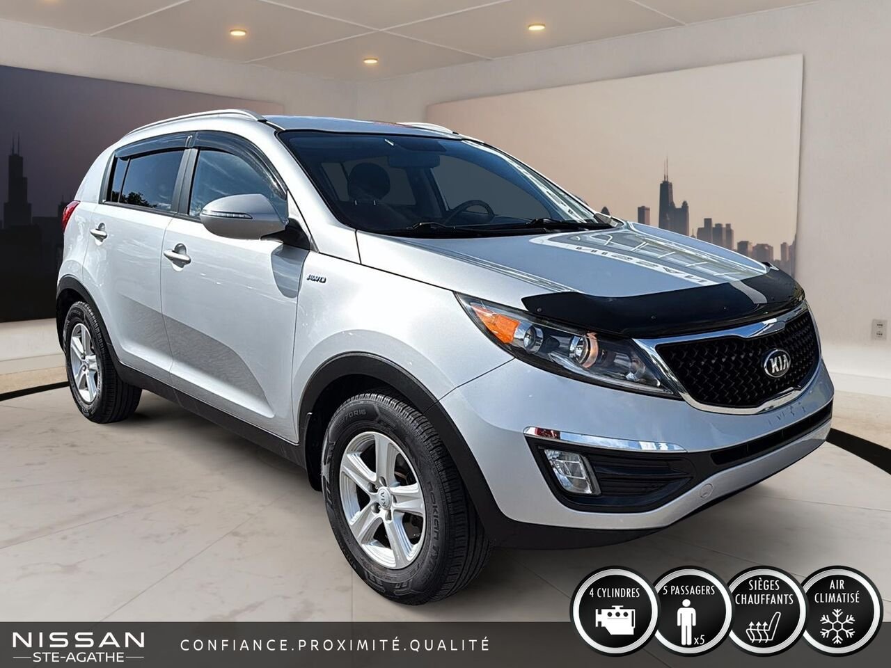 Kia Sportage 2016 Argent Ste-Agathe des Monts - photo #2