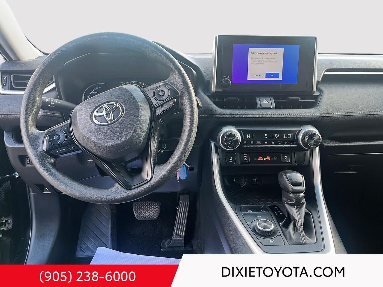 2025 Toyota RAV4 HYBRID LE AWD / CLEAN CARFAX / HEATED SEATS / TOYOTA SAFETY SENSE / CARPLAY AND ANDROID AUTO Black Mississauga - photo #19