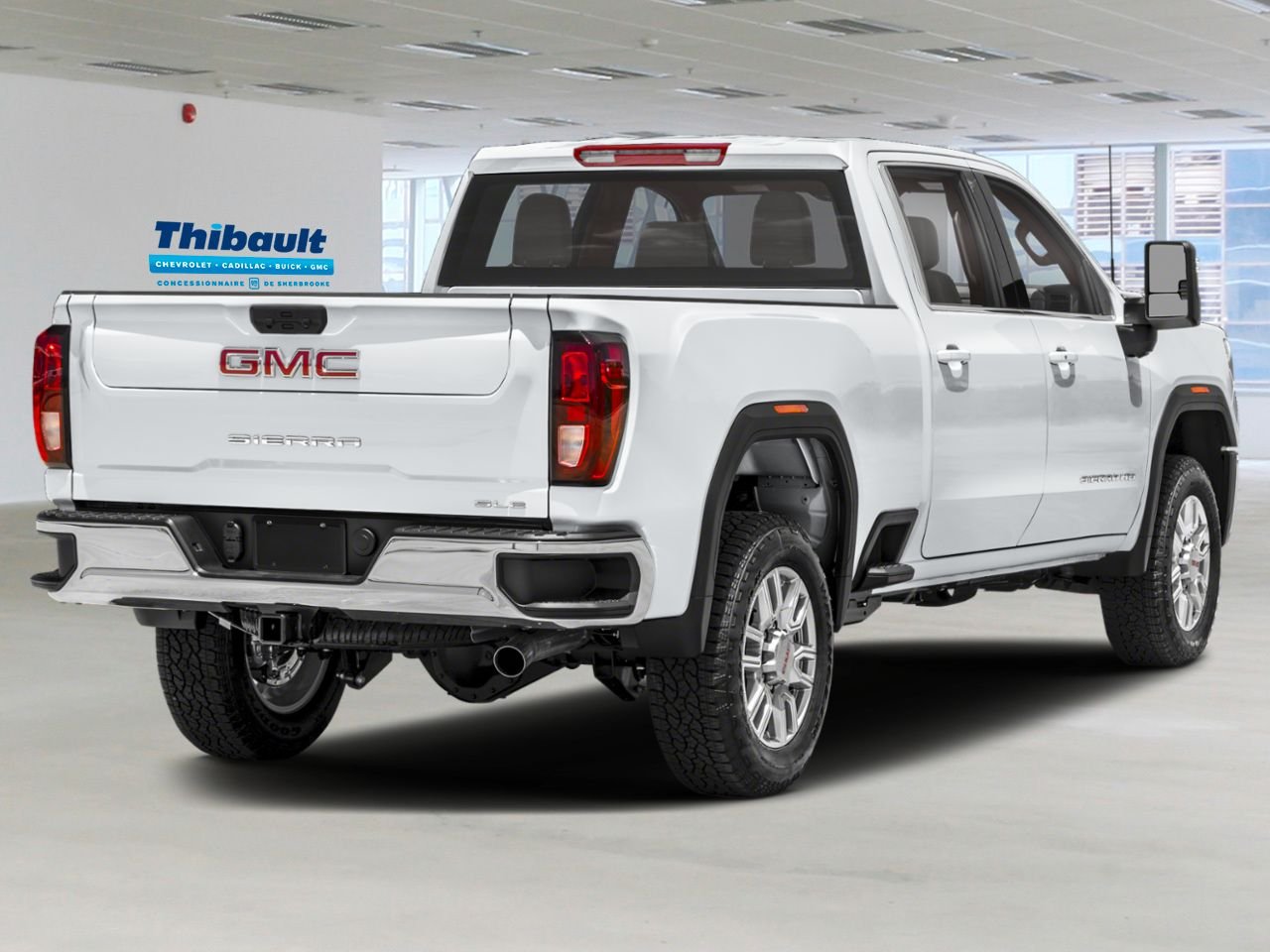 GMC SIERRA 2500HD SLE cabine multiplace 4RM 172 po 2026 Blanc Sherbrooke - photo #2