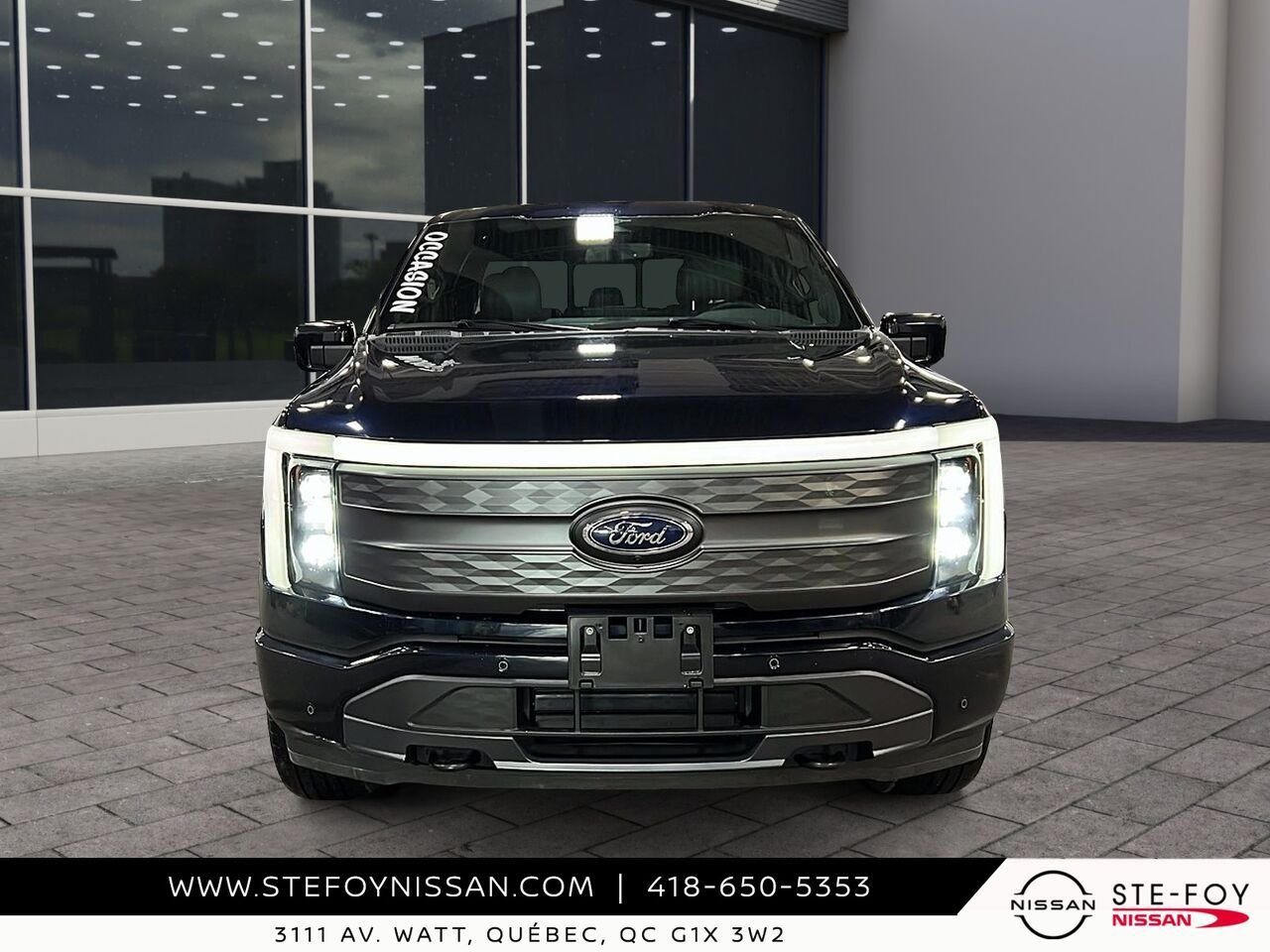 Ford F-150 Lightning GROUPE 510 A, standard range 2023 Bleu Ste-Foy - photo #20