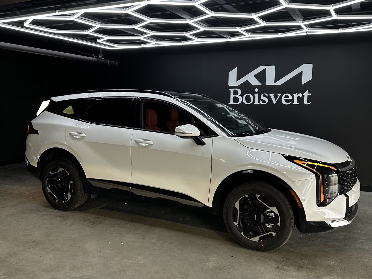 Kia Sportage hybride 2026 Blanc Neige Nacré Blainville - photo #1