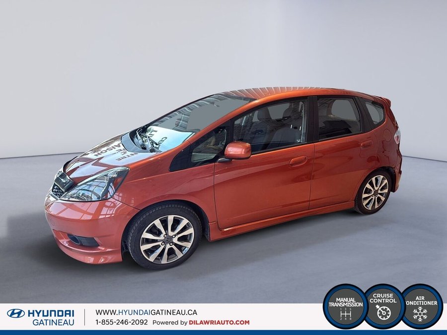 2013 Honda Fit 2013 Orange
