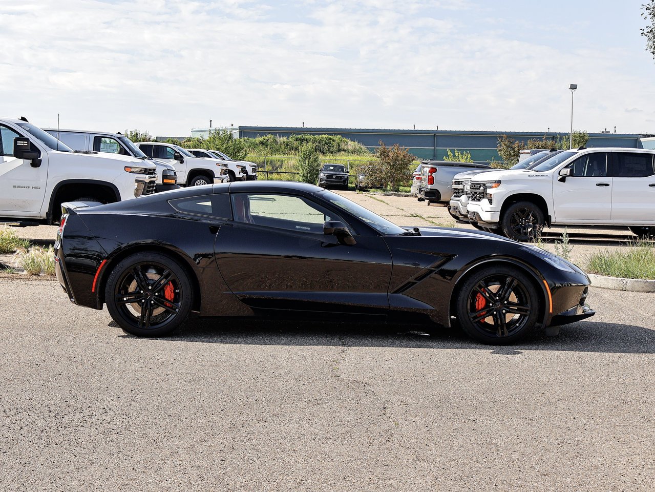 2017 Chevrolet Corvette 2dr Stingray Cpe w/1LT Black Sherwood Park - photo #12