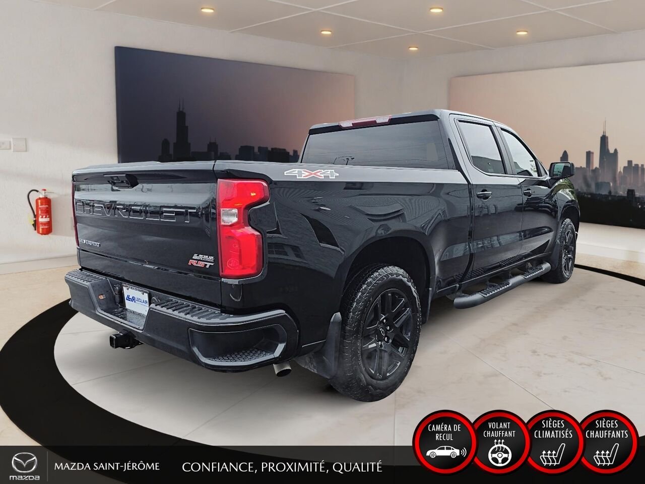 2026 Chevrolet Silverado 1500 RST | CABINE MULTIPLACE | COUVRE-CAISSE RIGIDE | MARCHEPIEDS Black Saint-Jérôme - photo #5