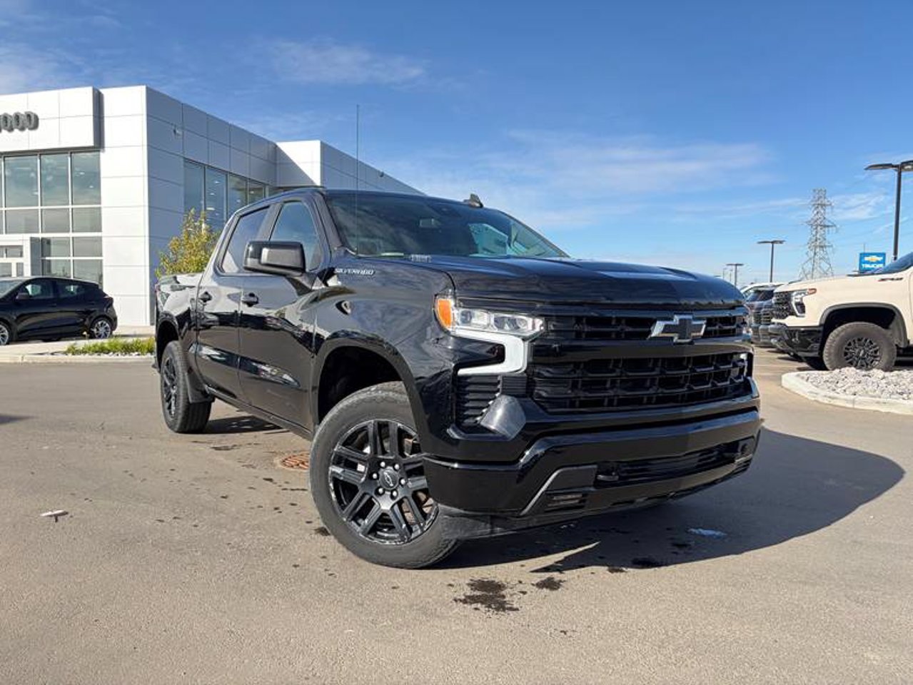 2024 Chevrolet Silverado 1500 4WD Crew Cab 147 RST Black Sherwood Park - photo #1