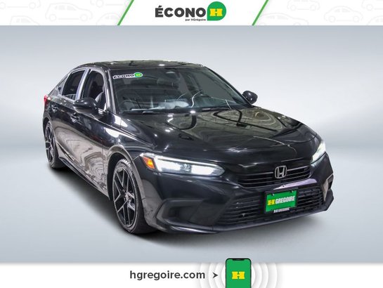 2023 Honda Civic Sport TOIT GR ÉLEC A/C BLUETOOTH CAMÉRA MAGS Black