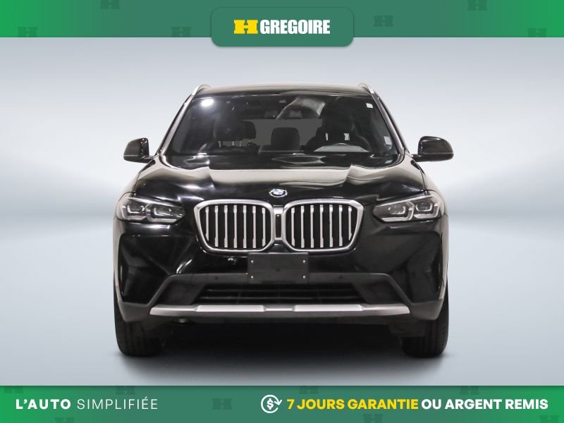 BMW X3 2022 Noir Laval - photo #1