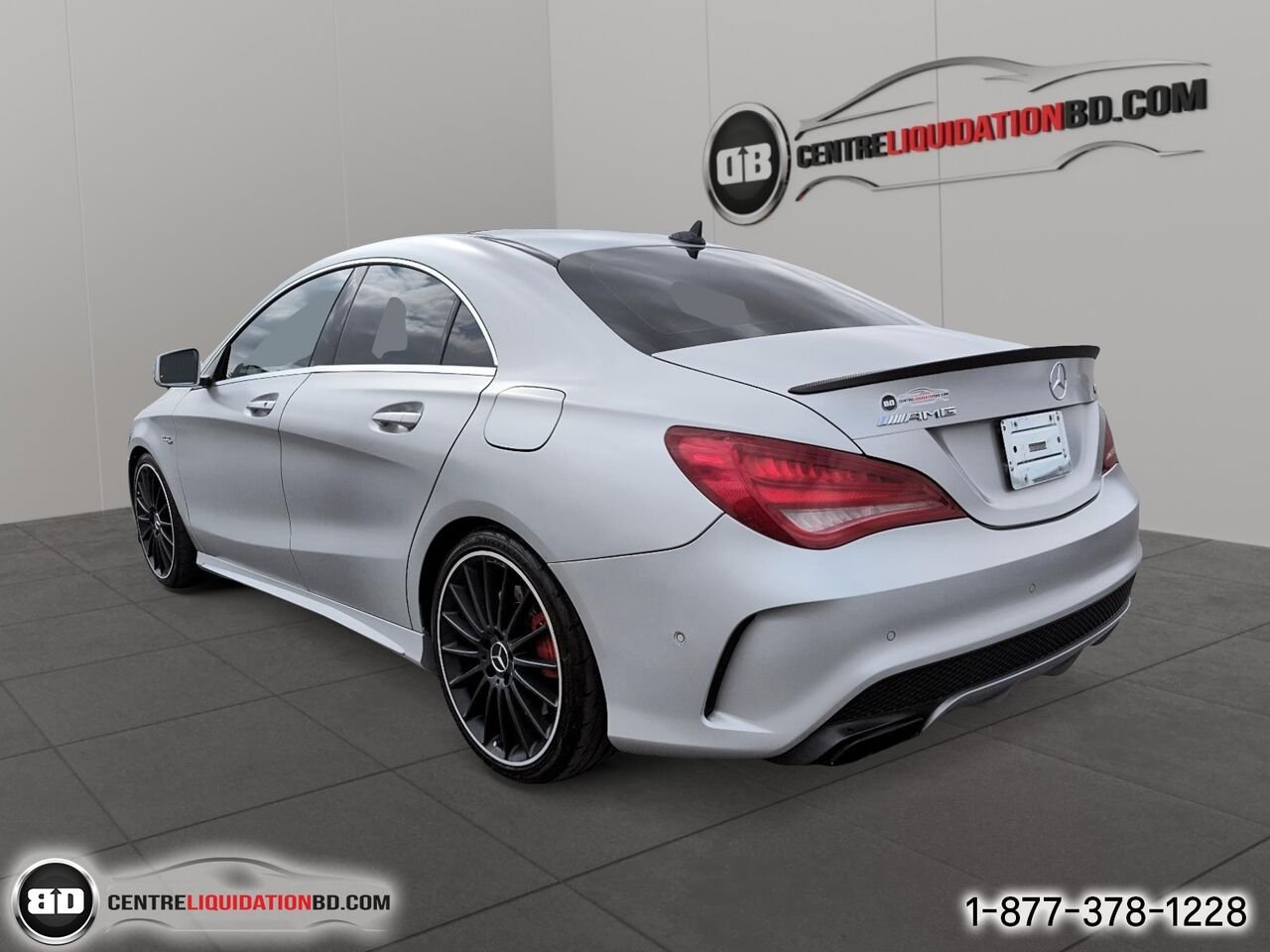 Mercedes-Benz CLA CLA 45 AMG berline 4 portes 4MATIC | BD0415 2016 Argent Granby - photo #7