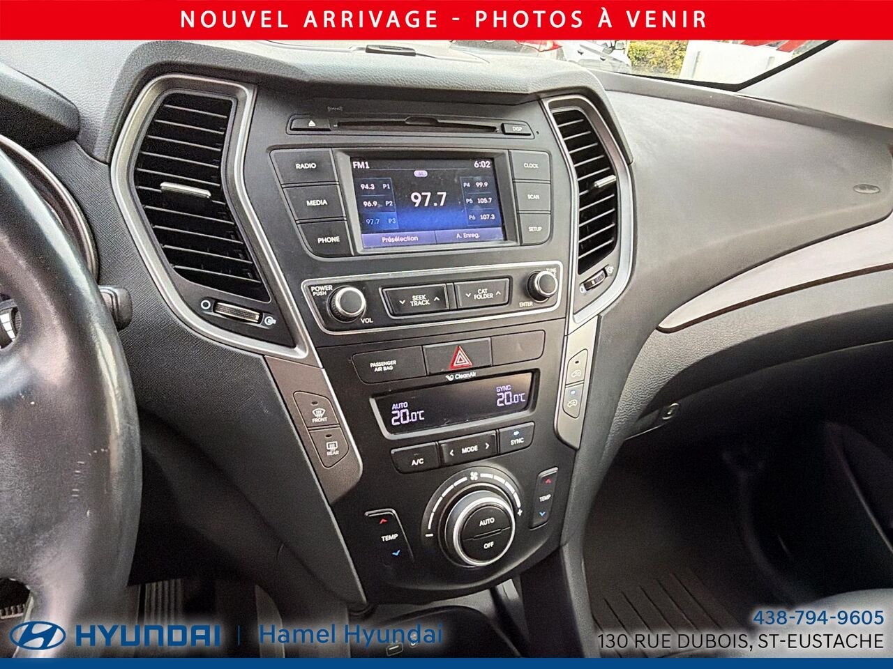 2017 Hyundai Santa Fe Sport Red Saint-Eustache - photo #7
