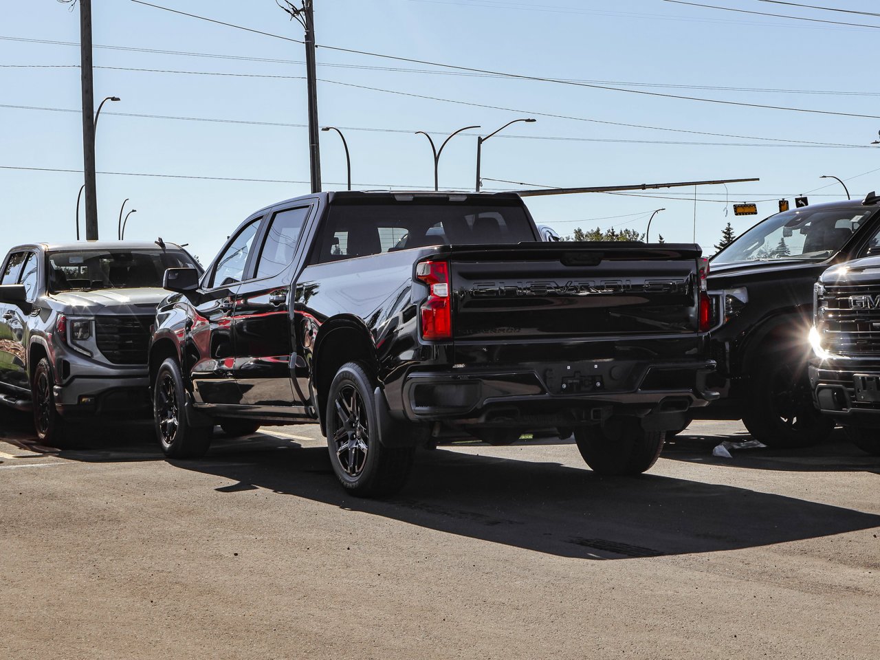 2025 Chevrolet Silverado 1500 4WD Crew Cab 147 RST Black Sherwood Park - photo #5