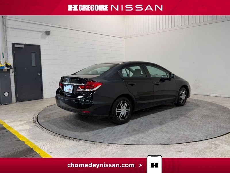 2014 Honda Civic Black Laval - photo #8