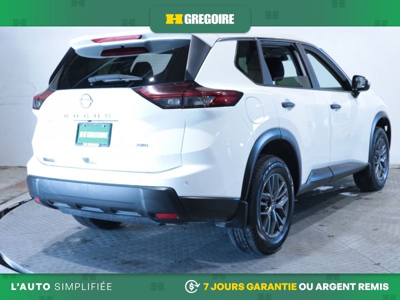 Nissan Rogue 822560 | S AWD AUTO AC GR ELEC MAGS CAM RECULE BLUETOOTH 2024 Blanc Laval - photo #8