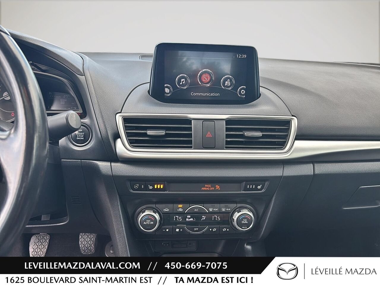 Mazda Mazda3 GT BM 2018 Noir Laval - photo #14