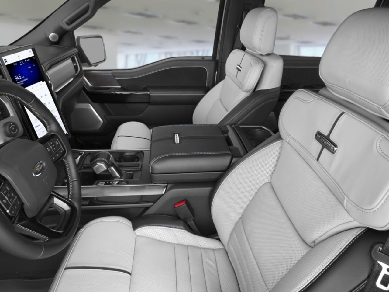 2025 Ford F-150 Lightning Space White Metallic Châteauguay - photo #11