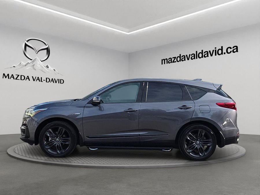 2020 Acura RDX A-Spec TI, awd, CUIR ROUGE INTÉRIEUR, TOIT OUVRANT PANORAMIQUE Grey