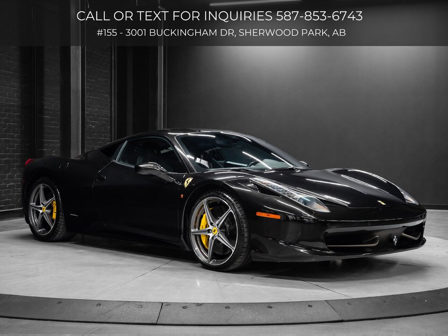 2015 Ferrari 458 Italia | Full Front PPF | Front Lift | Carbon Interior Trim Black