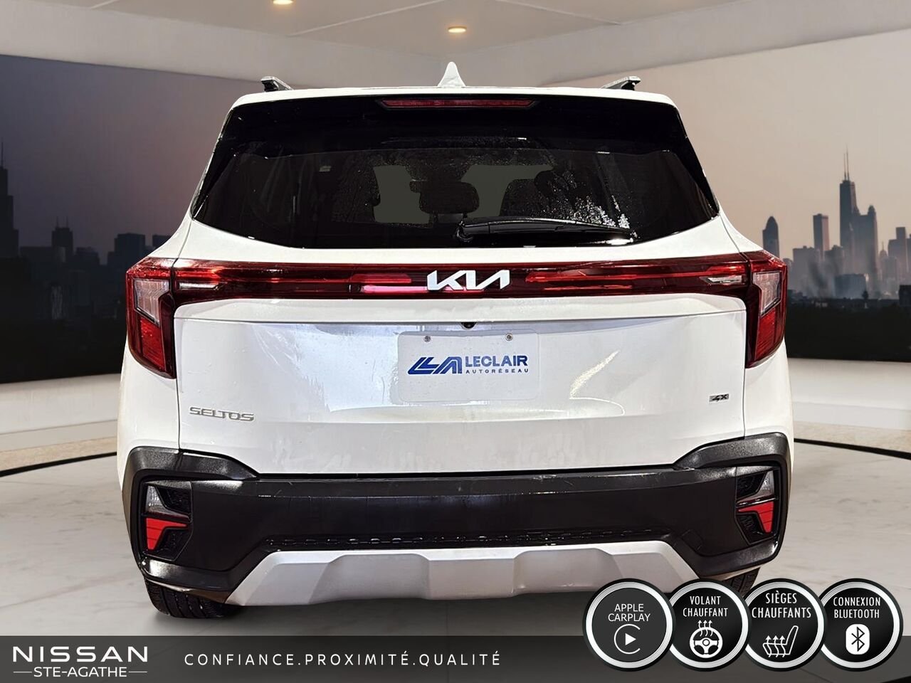 2024 Kia Seltos LX Traction Intégrale White Saint-Jérôme - photo #3