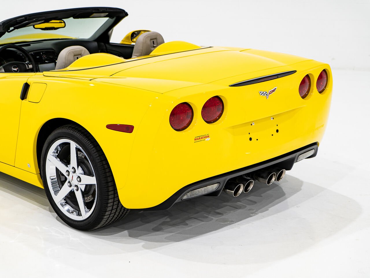 Chevrolet Corvette With only 900km (563mi) From new with window sticker 2008 Jaune Kirkland - photo #22