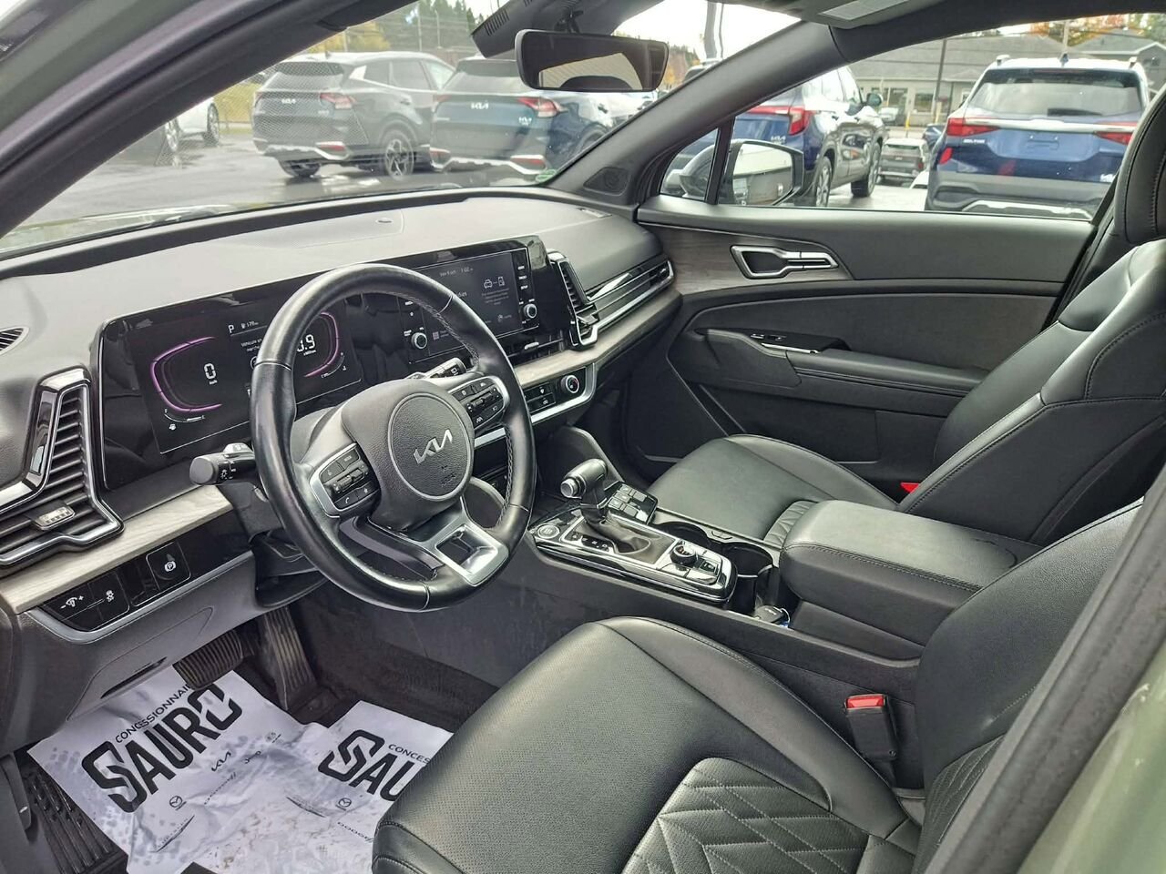 Kia Sportage 2023 Vert Nantes - photo #8