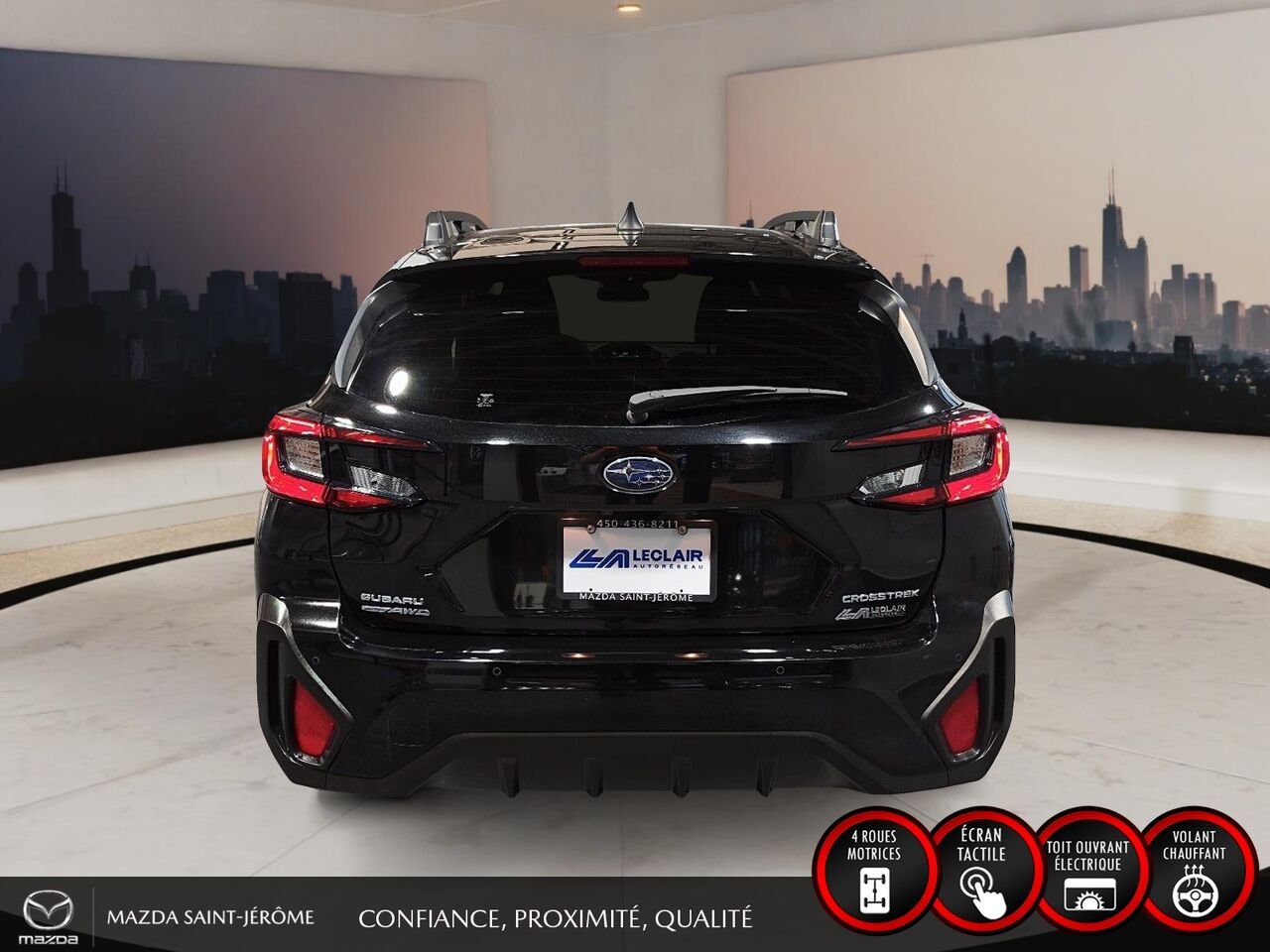 Subaru Crosstrek 2025 Noir Saint-Jérôme - photo #6