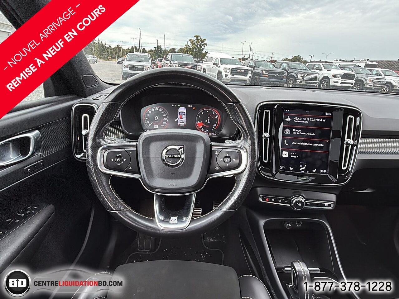 Volvo XC40 T5 R-Design TI | BD0400 2019 Gris Granby - photo #12
