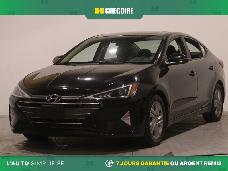 Hyundai Elantra PREFERRED AUTO AC GR ELECT MAGS CAM RECUL BLEUTOOT 2020 Noir
