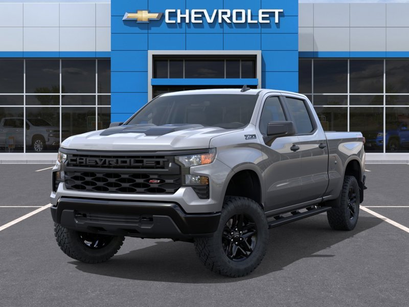 2026 CHEVROLET Silverado 1500 Custom Trail Boss cabine multiplace 4RM 157 po Sterling Grey Metallic Ottawa & Gatineau - photo #5