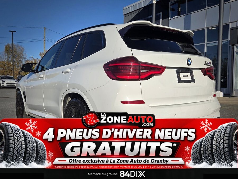 BMW X3 M COMPETITION 503 HP + LAUNCH CONTROL + JAMAIS ACCIDENTÉ 2020 Blanc