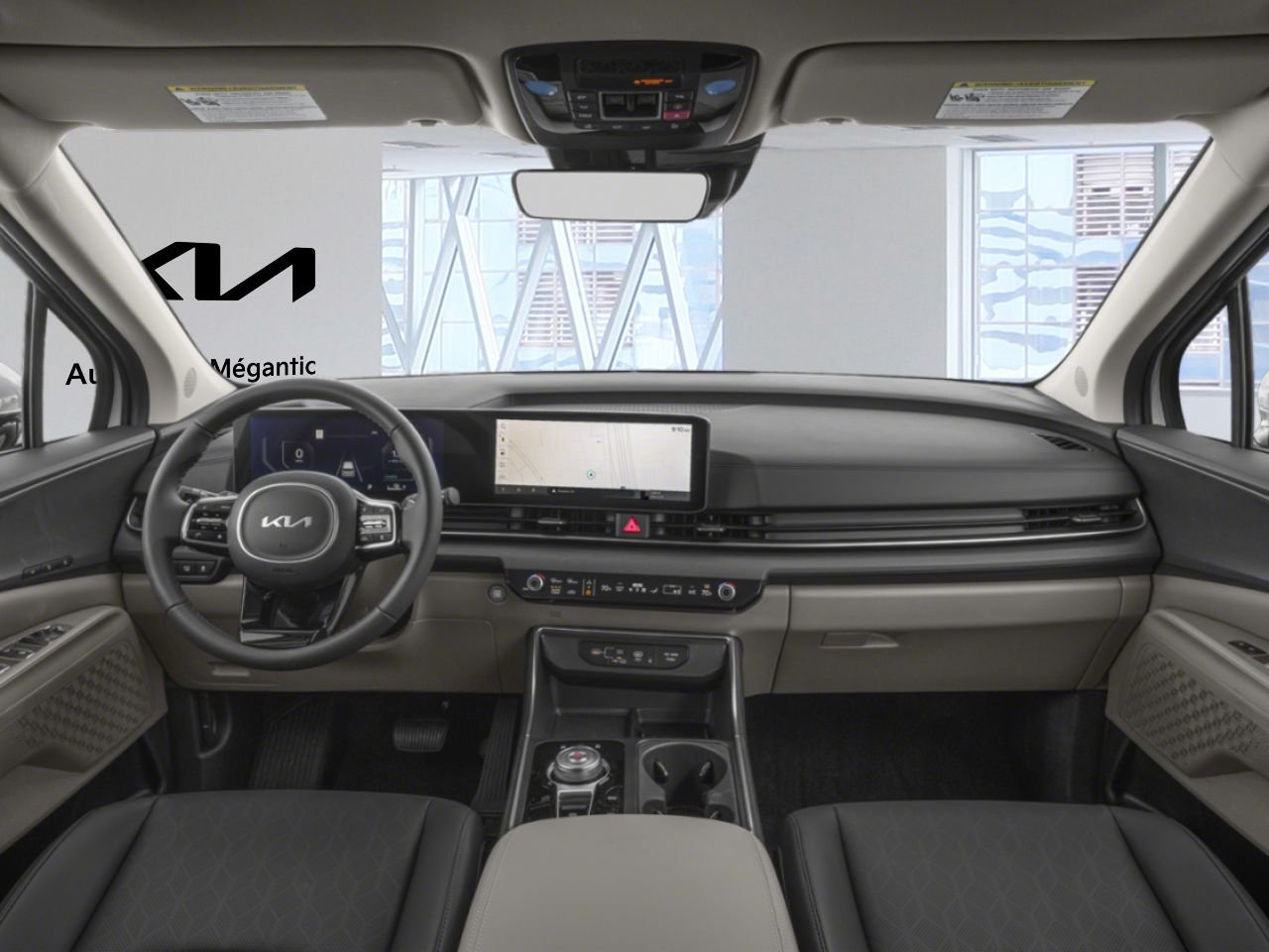 Kia Carnival hybride 2027 Blanc neige nacré Nantes - photo #9