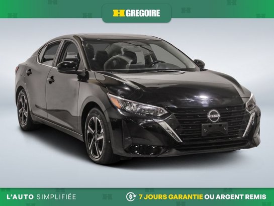 2024 Nissan Sentra SV AUTO A/C TOIT GR ELECT MAGS CAM RECUL BLEUTOOTH Black