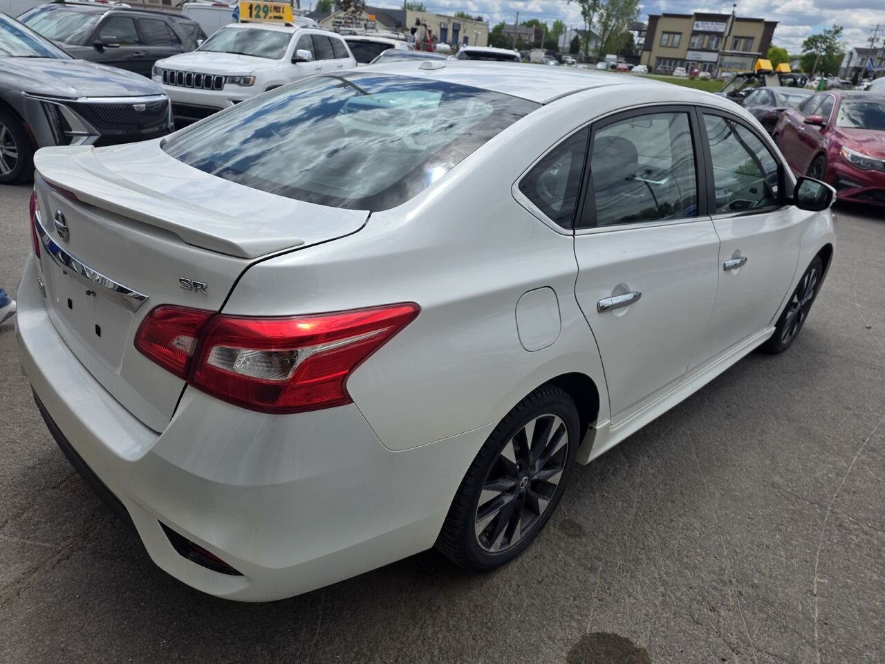 2016 Nissan Sentra White  - photo #6