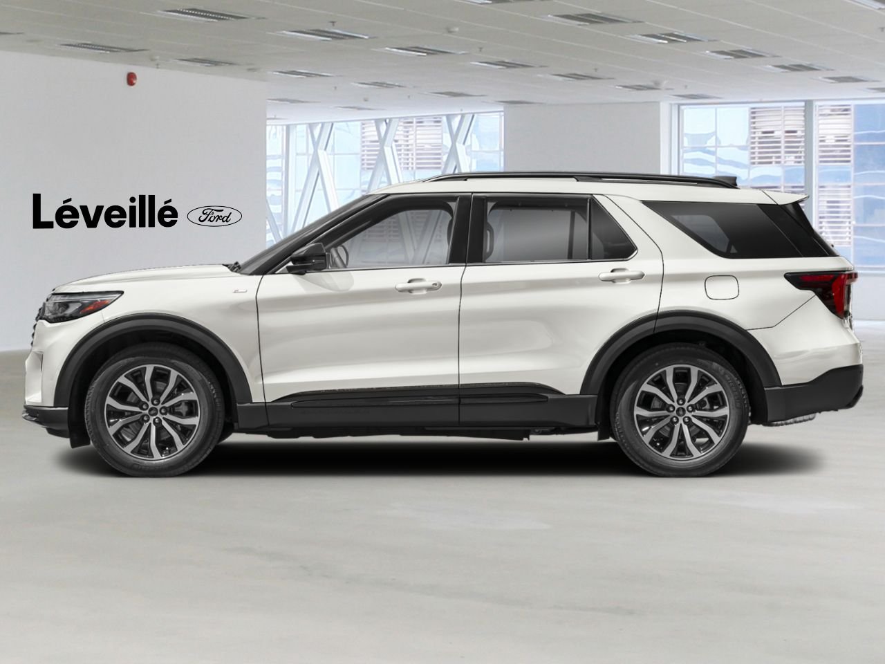 Ford Explorer 2027 Blanc astral métallisé trois couches Saint-Jérôme - photo #1