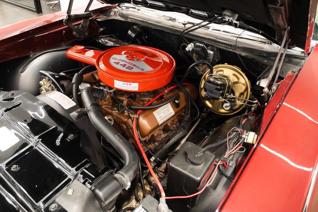 Oldsmobile 442 1969 Rouge Montréal - photo #25