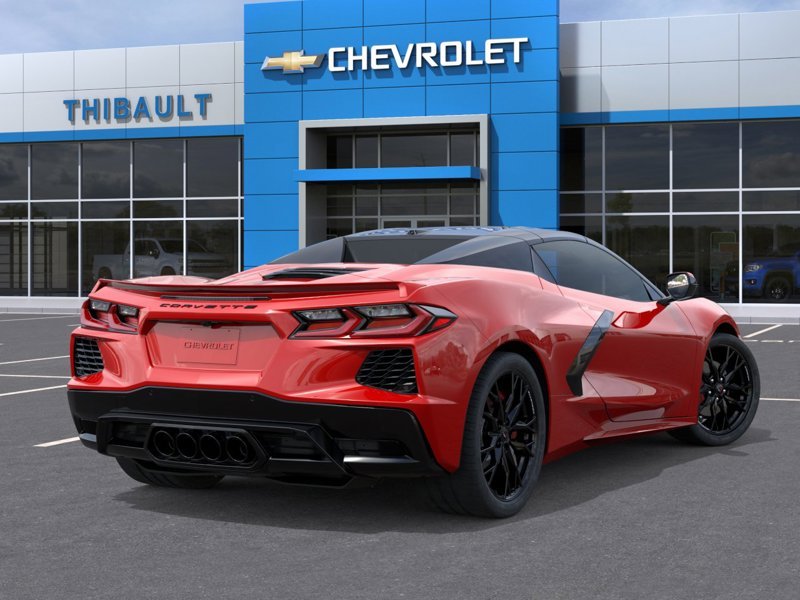 CHEVROLET Corvette Stingray cabriolet 2 portes avec 1LT 2027 ROUGE FLAMME